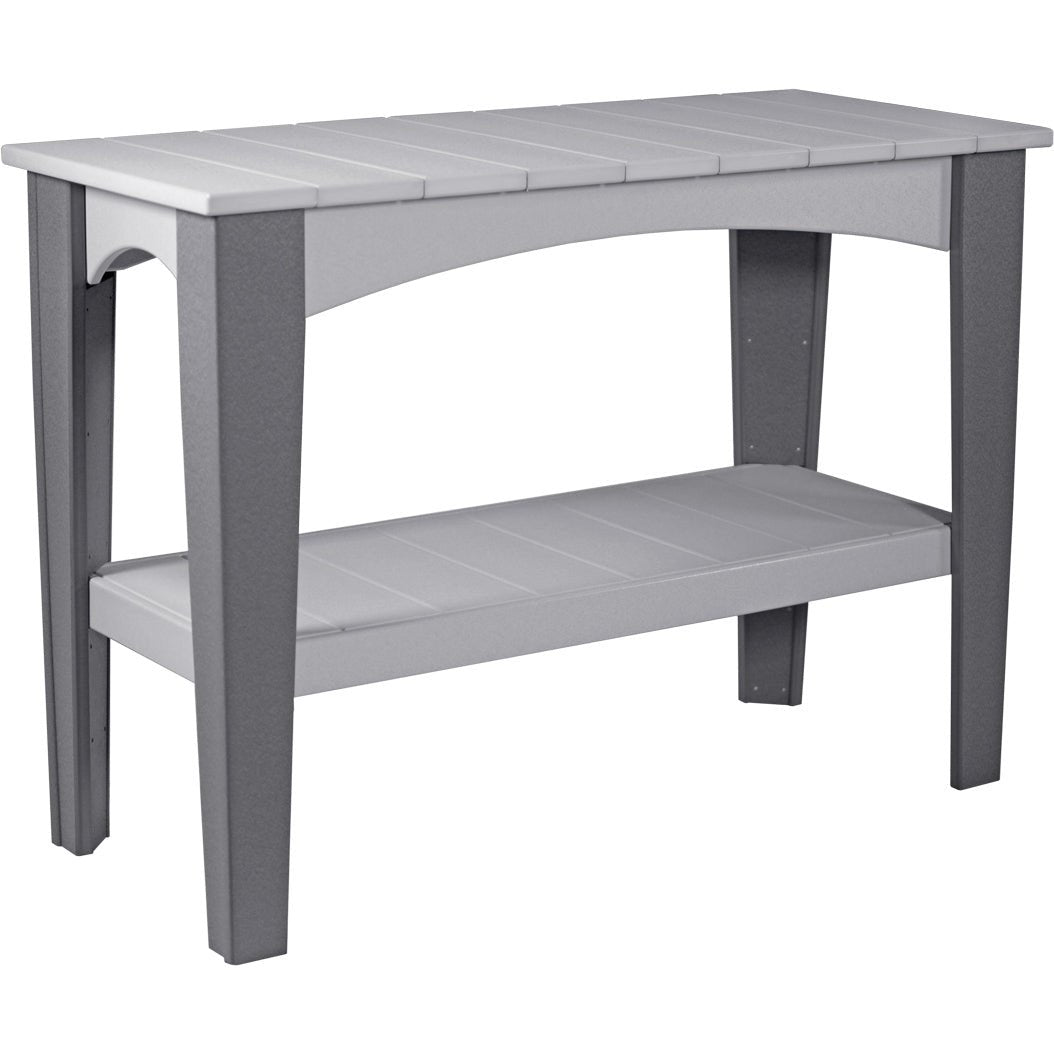 LuxCraft Outdoor Poly Island Buffet Table