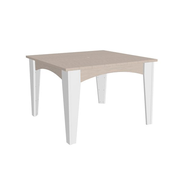 LuxCraft Island Poly Dining Table (44" Square)
