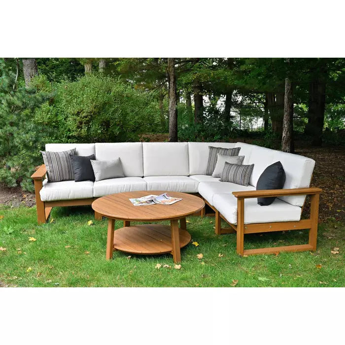 LuxCraft Lanai Deep Seating Sectional, Sofa/Loveseat/Corner Unit