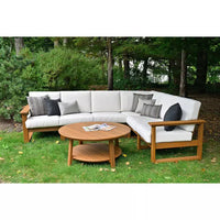 Thumbnail for LuxCraft Lanai Deep Seating Sectional, Sofa/Loveseat/Corner Unit