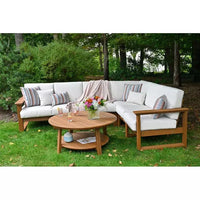 Thumbnail for LuxCraft Lanai Deep Seating Sectional, Sofa/Loveseat/Corner Unit