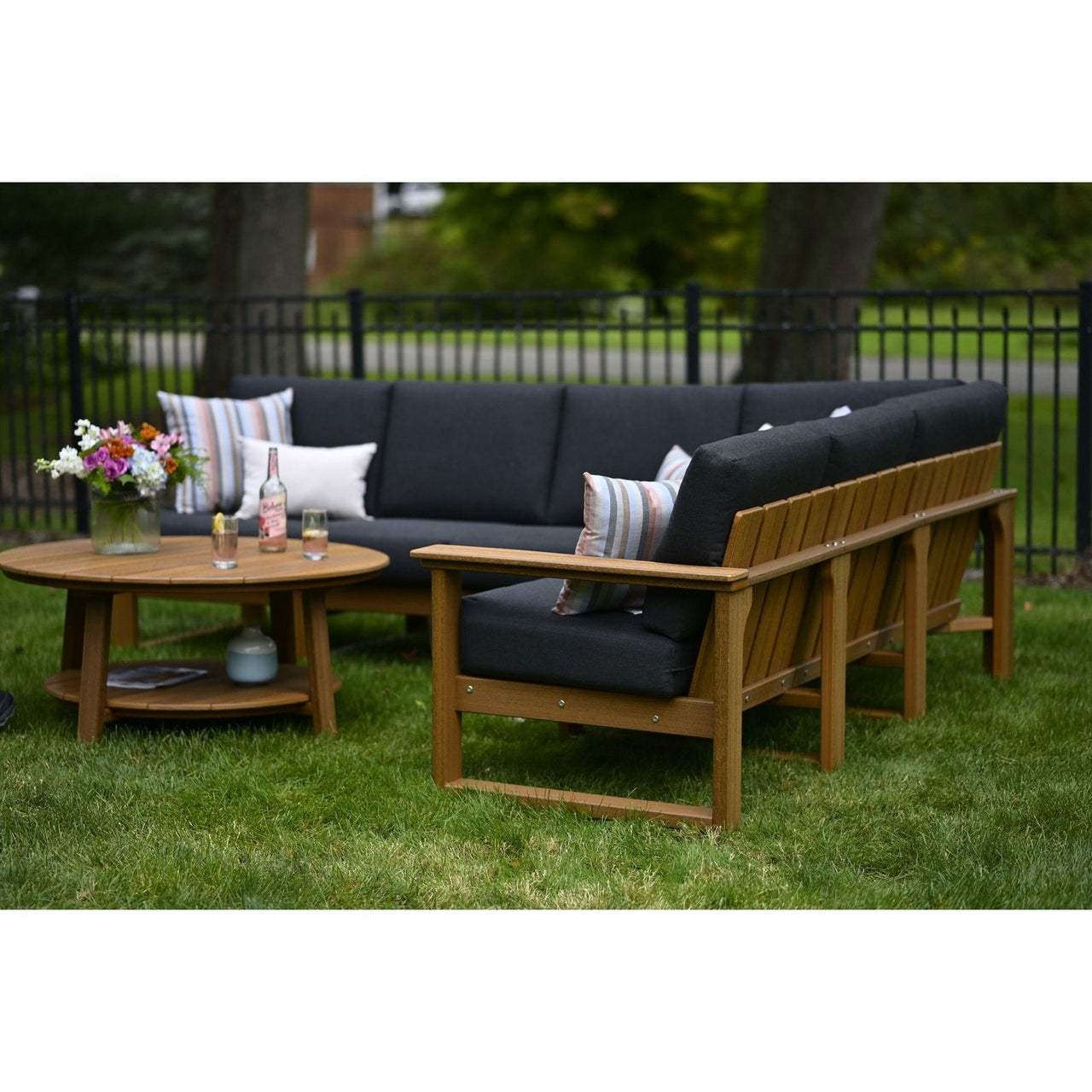 LuxCraft Lanai Deep Seating Sectional, Sofa/Loveseat/Corner Unit