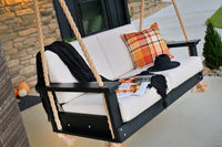Thumbnail for LuxCraft Recycled Plastic Lanai Deep Seating Loveseat Swing