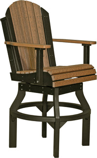 Thumbnail for LuxCraft Adirondack Swivel Chair (Dining, Counter, and Bar Height Available)