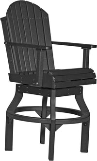 Thumbnail for LuxCraft Adirondack Swivel Chair (Dining, Counter, and Bar Height Available)