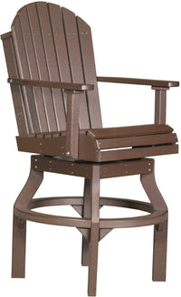Thumbnail for LuxCraft Adirondack Swivel Chair (Dining, Counter, and Bar Height Available)