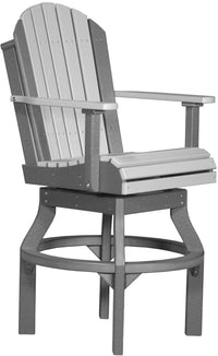 Thumbnail for LuxCraft Adirondack Swivel Chair (Dining, Counter, and Bar Height Available)