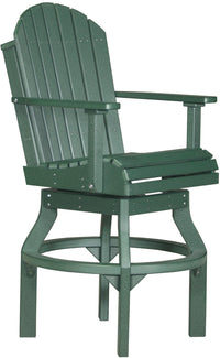 Thumbnail for LuxCraft Adirondack Swivel Chair (Dining, Counter, and Bar Height Available)
