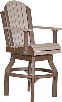 Thumbnail for LuxCraft Adirondack Swivel Chair (Dining, Counter, and Bar Height Available)