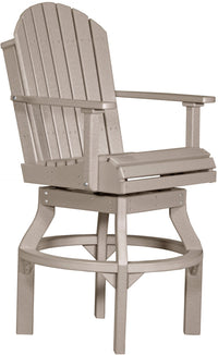 Thumbnail for LuxCraft Adirondack Swivel Chair (Dining, Counter, and Bar Height Available)