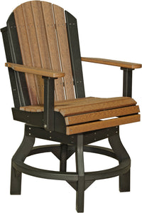 Thumbnail for LuxCraft Adirondack Swivel Chair (Dining, Counter, and Bar Height Available)