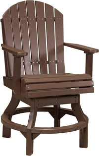 Thumbnail for LuxCraft Adirondack Swivel Chair (Dining, Counter, and Bar Height Available)
