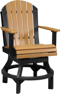 Thumbnail for LuxCraft Adirondack Swivel Chair (Dining, Counter, and Bar Height Available)