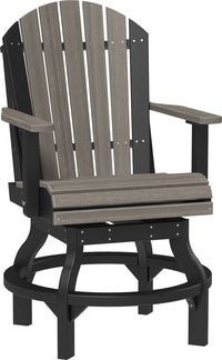 Thumbnail for LuxCraft Adirondack Swivel Chair (Dining, Counter, and Bar Height Available)