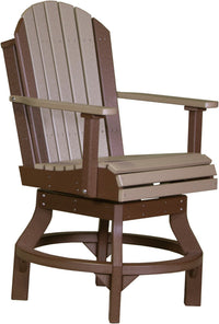 Thumbnail for LuxCraft Adirondack Swivel Chair (Dining, Counter, and Bar Height Available)