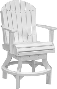 Thumbnail for LuxCraft Adirondack Swivel Chair (Dining, Counter, and Bar Height Available)