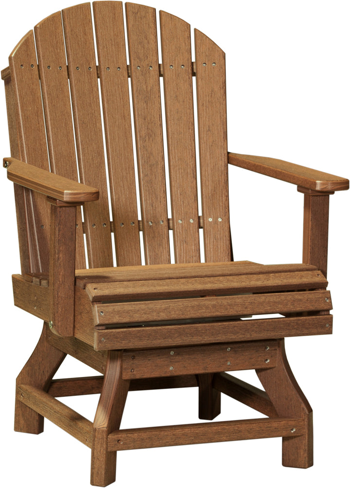 LuxCraft Adirondack Swivel Chair (Dining, Counter, and Bar Height Available)