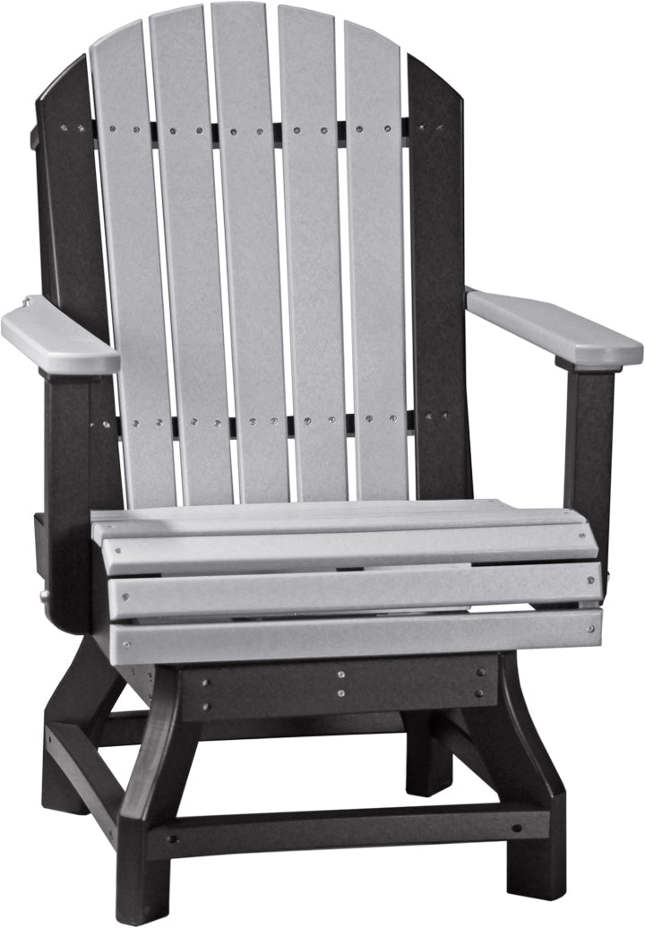 LuxCraft Adirondack Swivel Chair (Dining, Counter, and Bar Height Available)