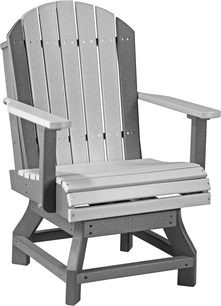 LuxCraft Adirondack Swivel Chair (Dining, Counter, and Bar Height Available)