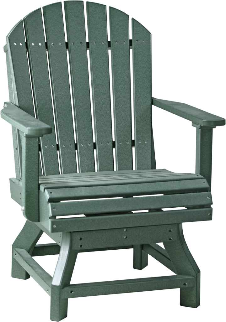 LuxCraft Adirondack Swivel Chair (Dining, Counter, and Bar Height Available)
