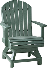 Thumbnail for LuxCraft Adirondack Swivel Chair (Dining, Counter, and Bar Height Available)