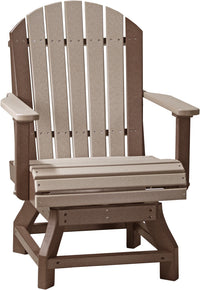 Thumbnail for LuxCraft Adirondack Swivel Chair (Dining, Counter, and Bar Height Available)