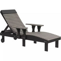 Thumbnail for LuxCraft Outdoor Poly Chaise Lounge Chair
