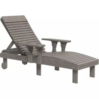 Thumbnail for LuxCraft Outdoor Poly Chaise Lounge Chair