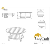 Thumbnail for LuxCraft Deluxe Poly Conversation Table