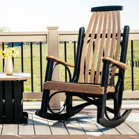 Thumbnail for LuxCraft Poly Porch Grandpa's Rocker Rocking Chair