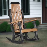 Thumbnail for LuxCraft Poly Porch Grandpa's Rocker Rocking Chair