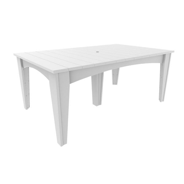 LuxCraft Poly Island Dining Table (44" x 72" Rectangular)