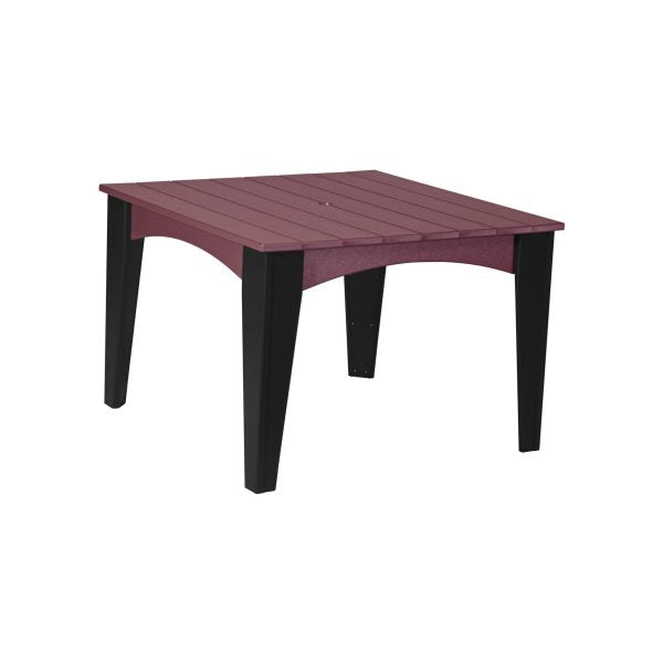 LuxCraft Island Poly Dining Table (44" Square)