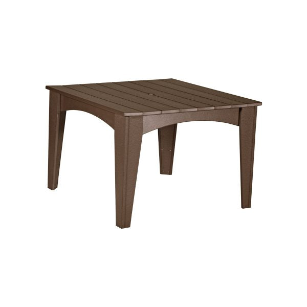 LuxCraft Island Poly Dining Table (44" Square)