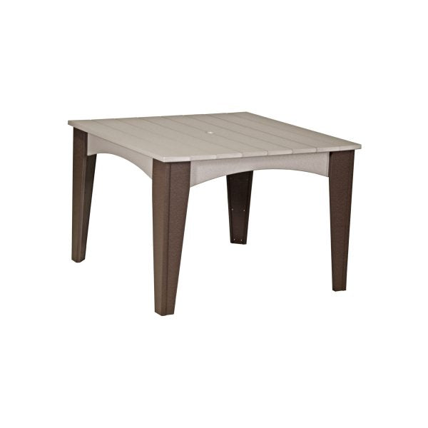 LuxCraft Island Poly Dining Table (44" Square)