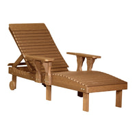Thumbnail for LuxCraft Outdoor Poly Chaise Lounge Chair