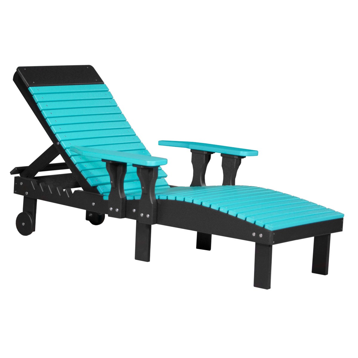 LuxCraft Outdoor Poly Chaise Lounge Chair
