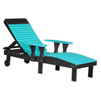 Thumbnail for LuxCraft Outdoor Poly Chaise Lounge Chair