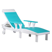 Thumbnail for LuxCraft Outdoor Poly Chaise Lounge Chair