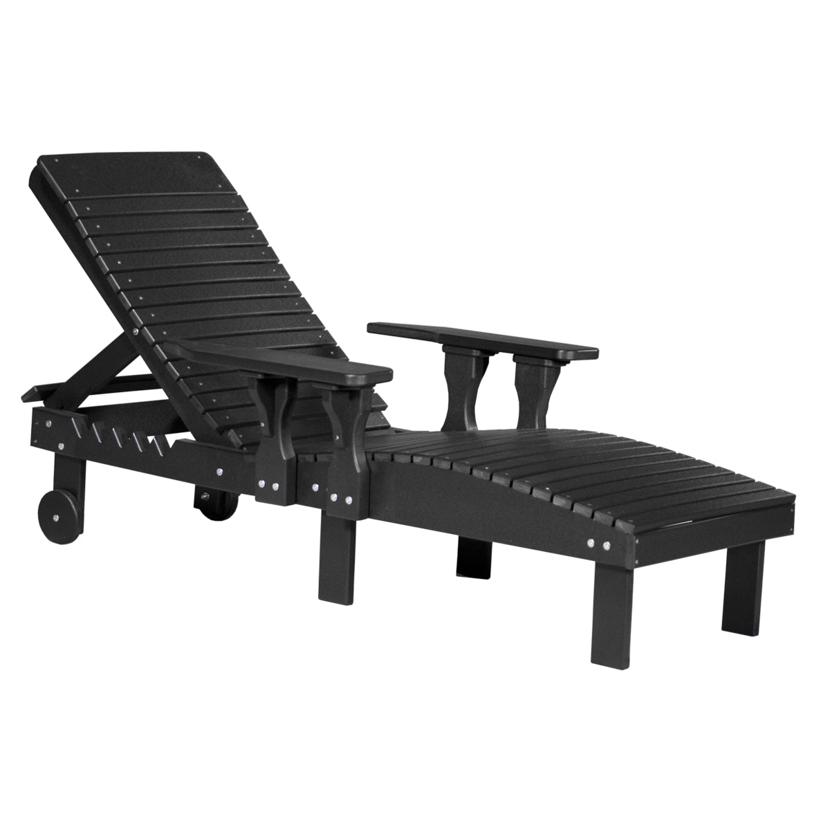 LuxCraft Outdoor Poly Chaise Lounge Chair