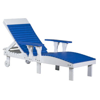 Thumbnail for LuxCraft Outdoor Poly Chaise Lounge Chair