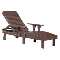 Thumbnail for LuxCraft Outdoor Poly Chaise Lounge Chair
