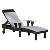 Thumbnail for LuxCraft Outdoor Poly Chaise Lounge Chair