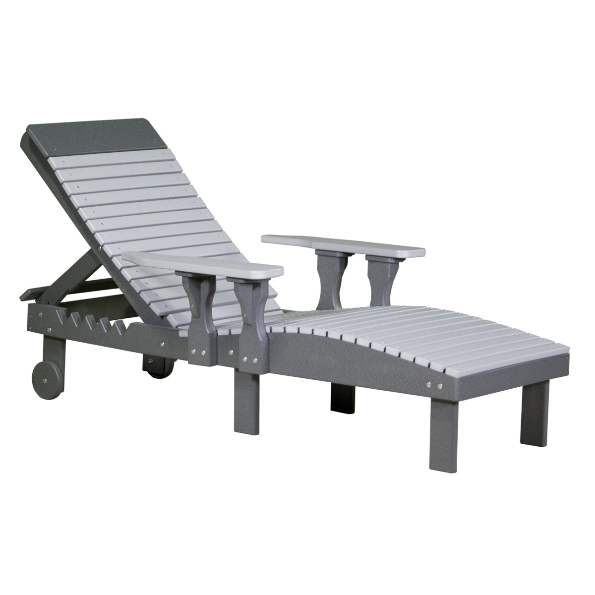 LuxCraft Outdoor Poly Chaise Lounge Chair