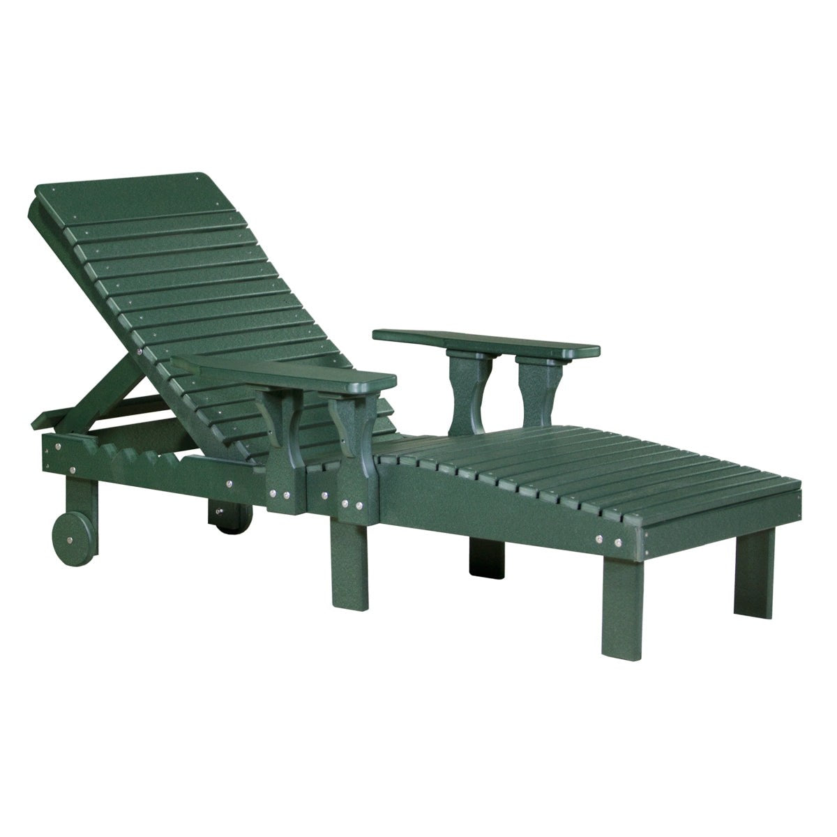 LuxCraft Outdoor Poly Chaise Lounge Chair