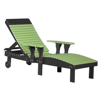 Thumbnail for LuxCraft Outdoor Poly Chaise Lounge Chair