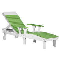 Thumbnail for LuxCraft Outdoor Poly Chaise Lounge Chair