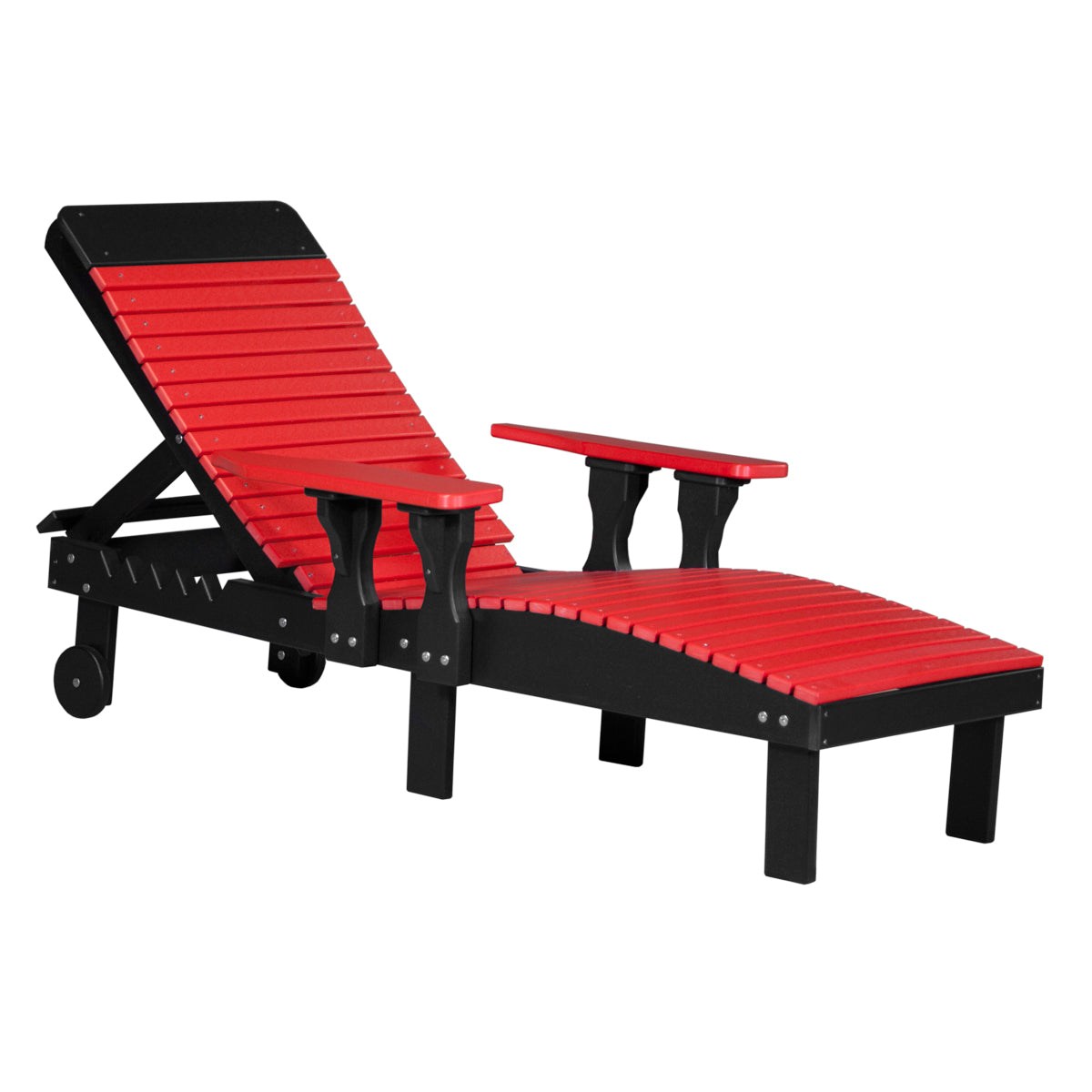 LuxCraft Outdoor Poly Chaise Lounge Chair
