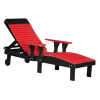Thumbnail for LuxCraft Outdoor Poly Chaise Lounge Chair