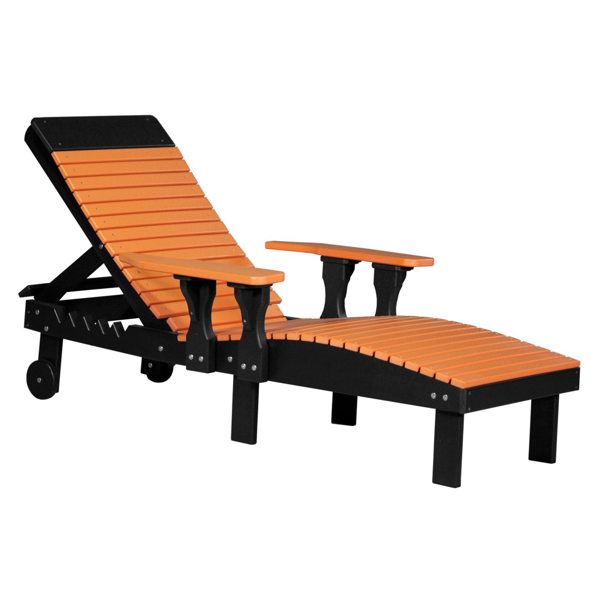 LuxCraft Outdoor Poly Chaise Lounge Chair